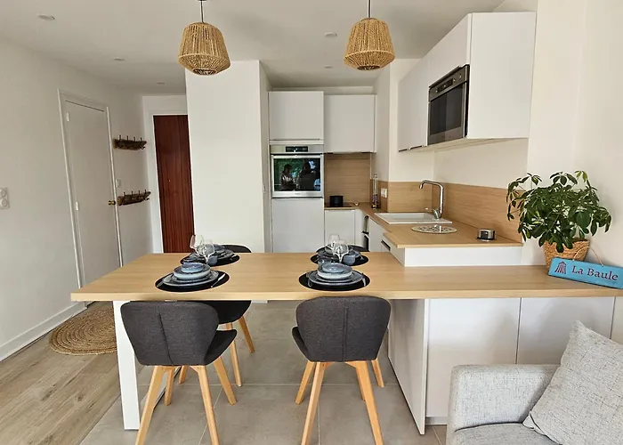 Le Capitole - Studio Front De Mer Plage Benoit Ideale Escapade Printaniere La Baule