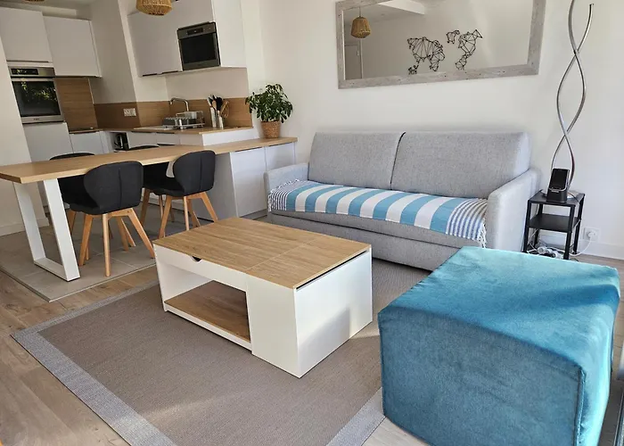 Le Capitole - Studio Front De Mer Plage Benoit Ideale Escapade Printaniere * La Baule